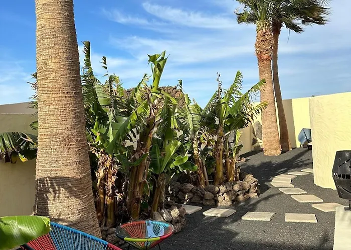 Cozy Canarian With Large Garden 公寓 *