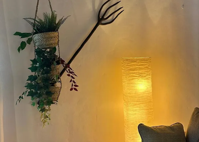 Cozy Canarian With Large Garden 公寓