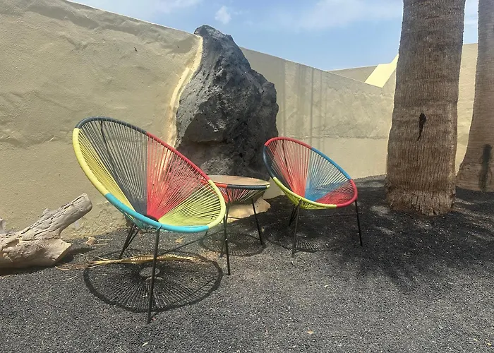 公寓 Cozy Canarian With Large Garden *