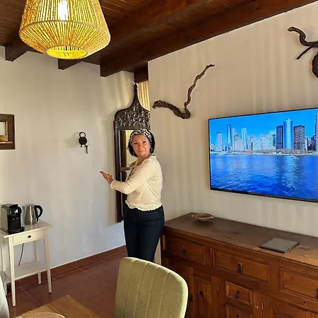 شقة Cozy Canarian With Large Garden